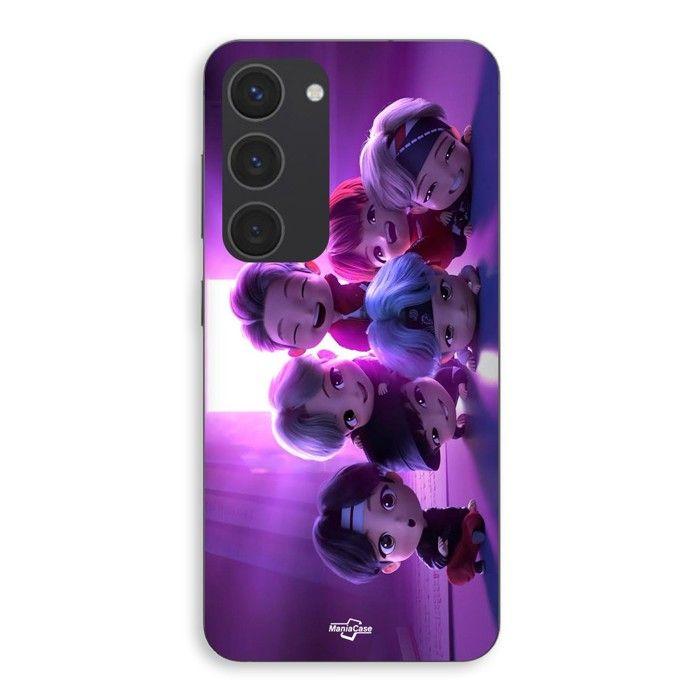 Case For Samsung Galaxy S23 BTS Group Animation Kpop Maniacase