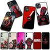 Marvel Deadpool Superhero Cover Phone Case for Samsung Galaxy A36 A17 A26 A07 A35 A54 A53 A13 A33 A34 S8 S9 S20 S21 FE S10 Plus