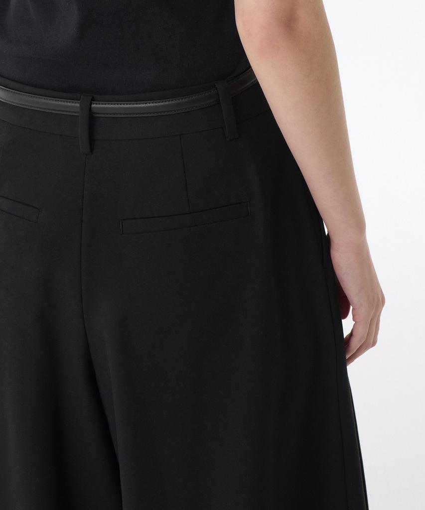MUSINSA STANDARD MUJER Pantalones Ligeros de Falda para Mujer [Negro]