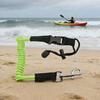 Kayak Peddel Leash Heavy Duty Intrekbaar Gekruld Koord Lanyard Riem Anti-verlies Touw voor Kajakken Bootvaren Kanoën Paddle Board Accessoires