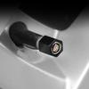 Car Tire Valve Cap Wheel Stem Cover with Wrench KeyChain For Cadillac XT5 XTS CTS BLS SLS DTS SRX Escalade Tiburon Deville