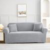 Stretch Sofa Cover Solid Color Chenille Stretch All-Inclusive Sofa Cover Thickened Sofa Slipcover