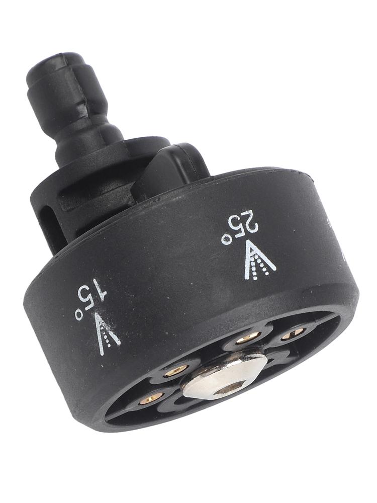 6 Sprühmuster Hochdruck-Düsenset für WORX WG629 WG630 WU629 Mit verstellbaren Winkeln und Standard-Schlauchanschluss