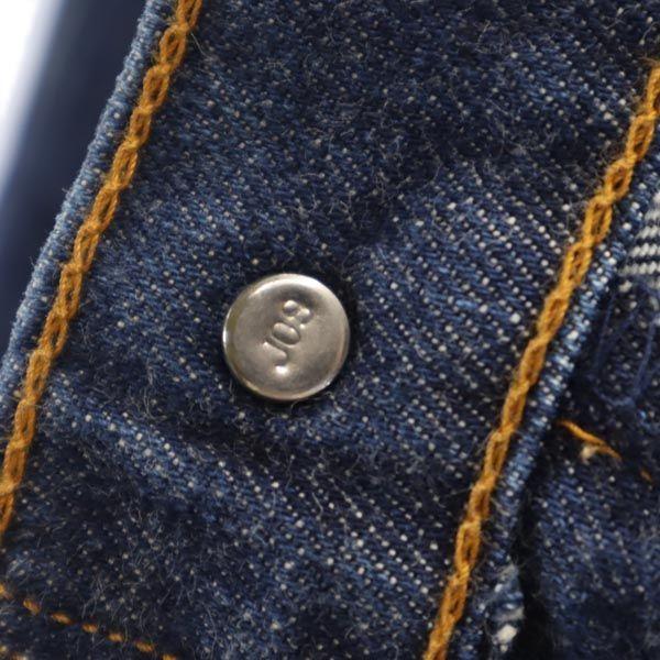Levi's 90s Made in Japan W519 high waist Denim pants W29 Navy jeans Women Used