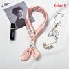 Fashion Women Elegant Square Scarf Hair Tie Band Head Neck Silk Feel Satin