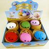 Recently Added Rainbow Hue Dumplings Squishy Blind Case with Steamer Plush Slow Rising Stress Relief Plaything