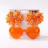 Bellissima Fermaglio per Capelli Farfalla Scintillante Set Accessori per Capelli Occhiali Moda Pois Set di Fermagli per Capelli per Bambini Occhiali Amore Copricapo per Ragazze