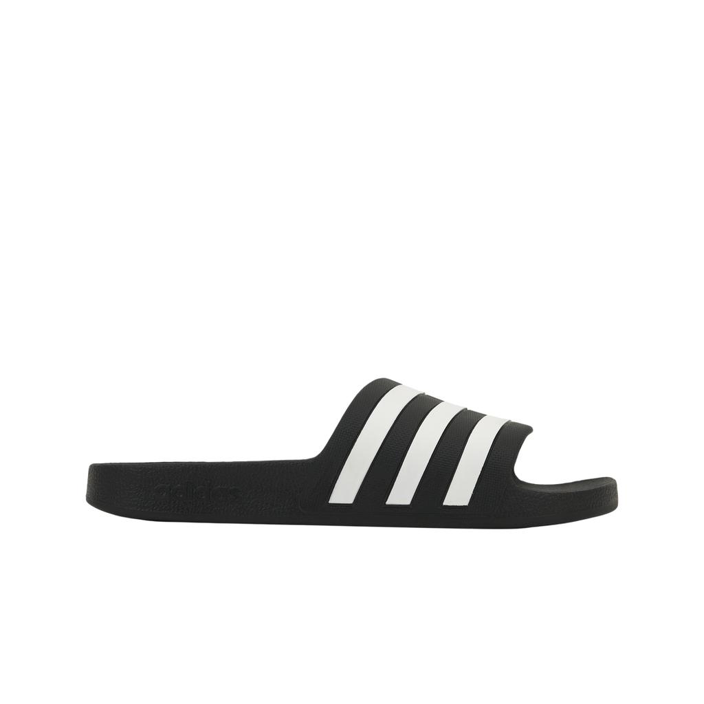 adidas Adilette Aqua Black Unisex Sneakers White F35543