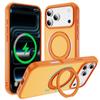 Shockproof PC+TPU Mobile Phone Case Strong Magnetic Stand for 17/16/15/14/13/Pro/Pro Max for