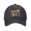 Vintage 1986 Limitovaná edice 1986 Narozeniny 40. narozeniny 40letý Trucker kšiltovky Merch Pro Baseballovou čepici Pokrývky hlavy Sluneční kšiltovky