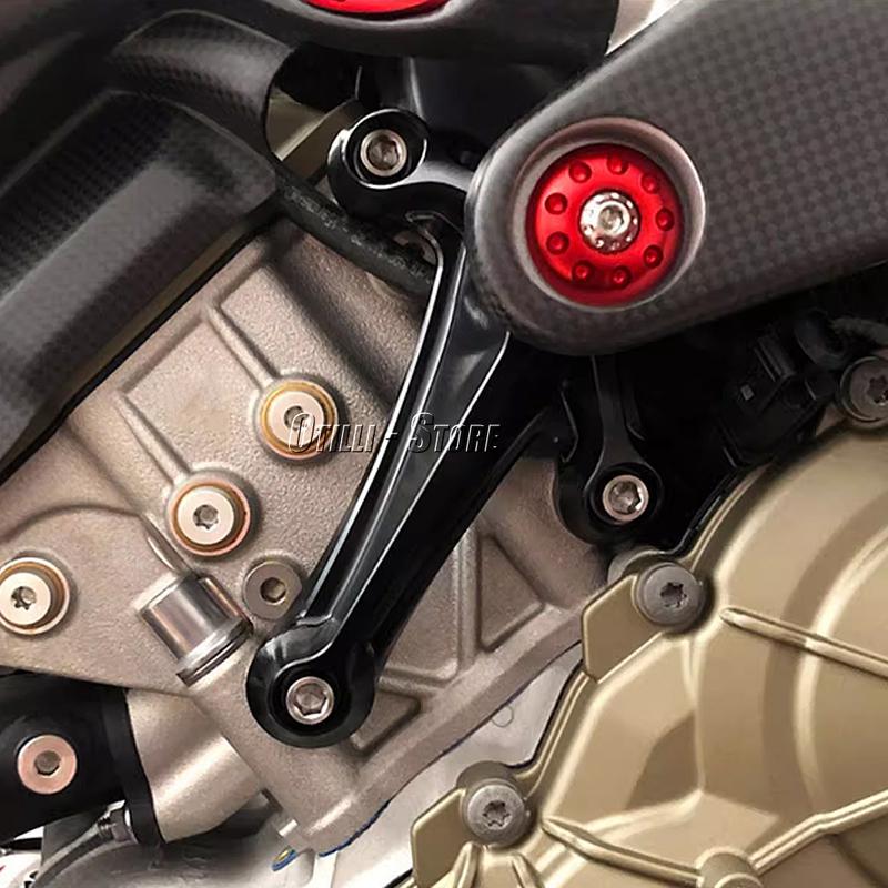 Motorcycle Accessories CNC Aluminum For Ducati Streetfighter V4 Panigale V4 S V4S New Engine Right Upper Bracket Parts