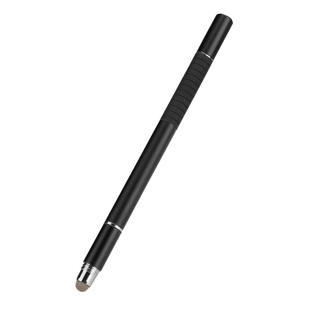 3 in 1 Cloth TipDisc Pen High Capacitive for Mobile Phone Tablet(Black )