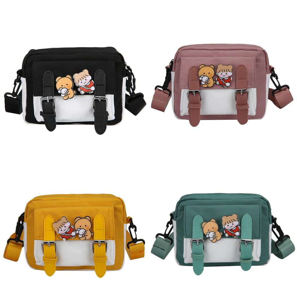 Oxford Cloth Small Crossbody Bag With Zipper For Daily Casual Wear