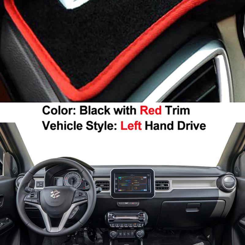 For Suzuki Ignis 2016 - 2024 Center Console Protector Carpet Dashmat Sun-shade Accessories Car Dashboard Cover