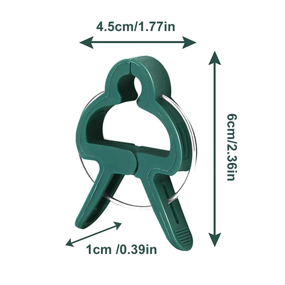 20/50Pcs Seedling Tomatoes Support Reusable Seedling Stem Support Garden Tomato Plant Support Clips for Fixed Plants Vine Flower