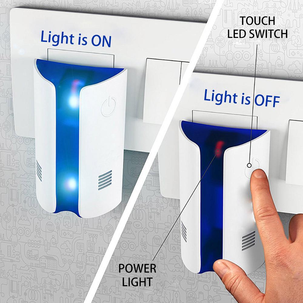 Rodent Control Electronic Mosquito Repellent Ultrasonic Pest Repeller EU/US/UK Plug Mouse Pest Repellent Bread Type