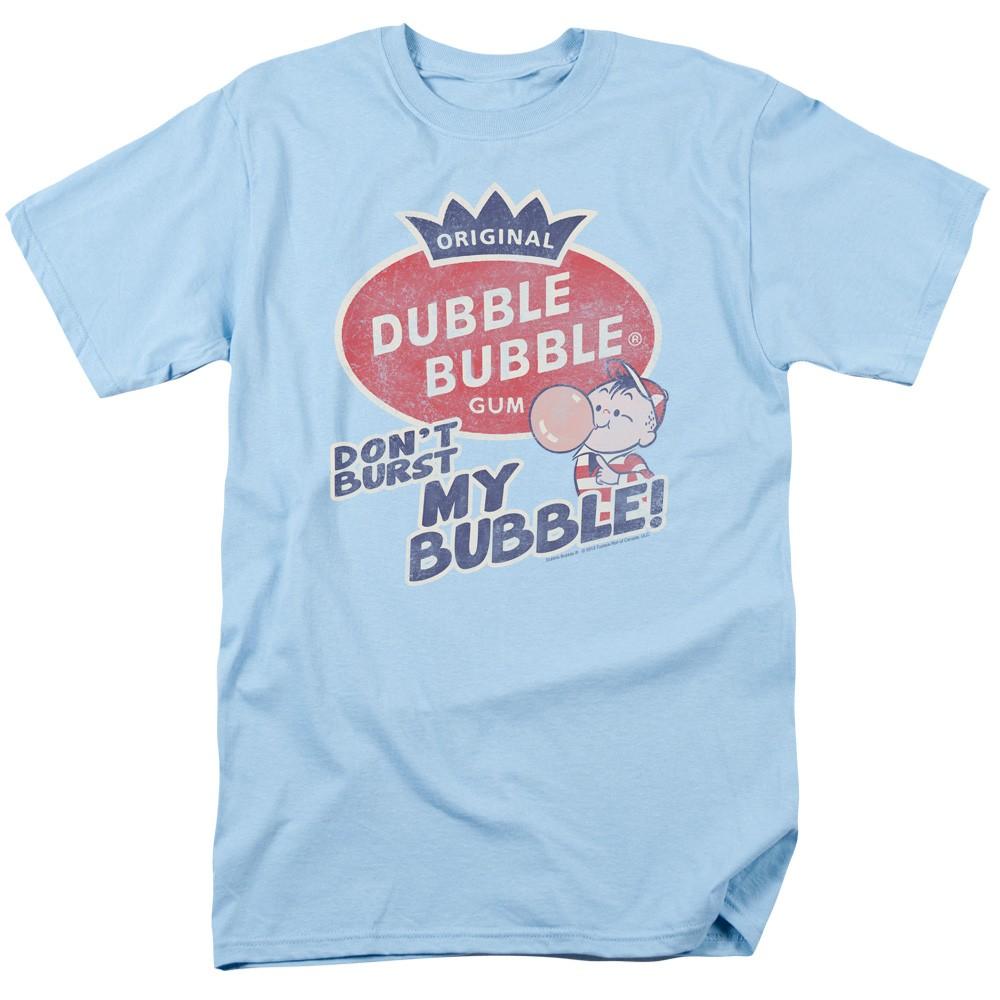 Dubble Bubble Burst BUBBLE Candy Licensed Adult T-Shirt