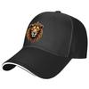 Casquette de baseball graphique Couronne de lion Polyester Réglable Casquette snapback décontractée pour adultes