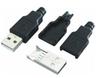 Usb Plug Type A Straight Plug + Cover