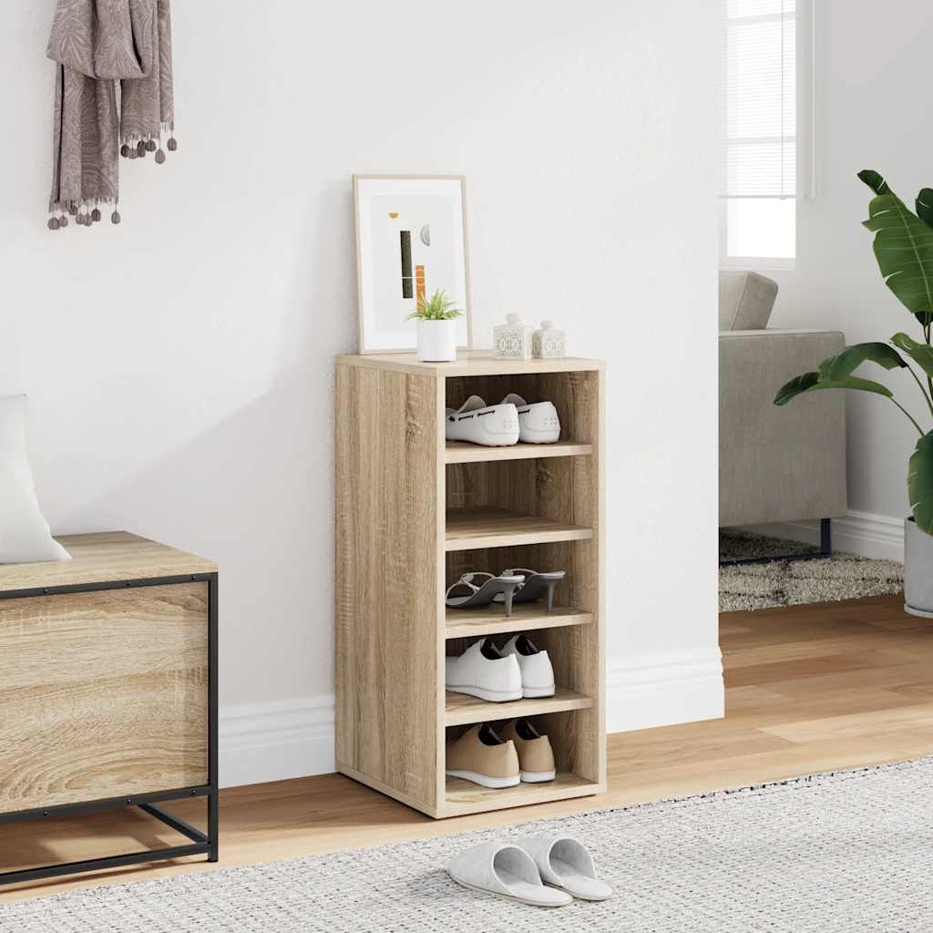 Shoe Cabinet Sonoma Oak 31.5 x 35 x 70 cm Particleboard