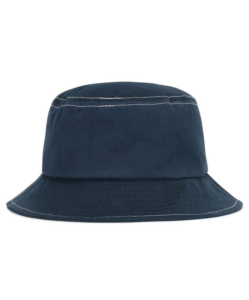 COLUMBIA UNIVERSITY 1754 Classic Logo Bucket Hat Crown Navy