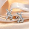 925 Silver Earrings Stud High Quality For Women Exquisite Student Girlfriend Jewelry Accessories Wedding Fashion Gift