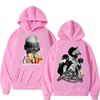 Sweat à capuche graphique rappeur Chris Brown Hip Hop Vintage Harajuku Pullovers Mode Oversize Hommes Femmes Sweat-shirt Cadeaux