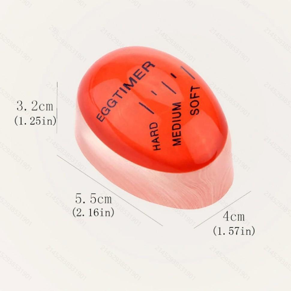 Color Changing Reminder Egg Boiler, Household Kitchen Timer Helper, Cute Design Anti Overcooking Egg Timer