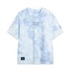 Li Ning X Jay Flow Letter Ronde Hals Pullover Achterprint Comfortabel Verloop Veelzijdig Los Casual Eenvoudig Sport T-shirt Korte Mouw AHSVA09-3