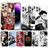 Katekyo Hitman Reborn Soft Cover for iPhone 16 17 Air 15 14 Pro Max 16E Phone Case 13 Mini 12 11 7 SE 8 Print Pattern Fit Cases