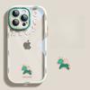 Anwendbar auf Apple 15 Handyhülle Iphone14 Einfacher Diamant Pony 13 Transparent Rundumschutz Linse 11/12 Sturzsicher X