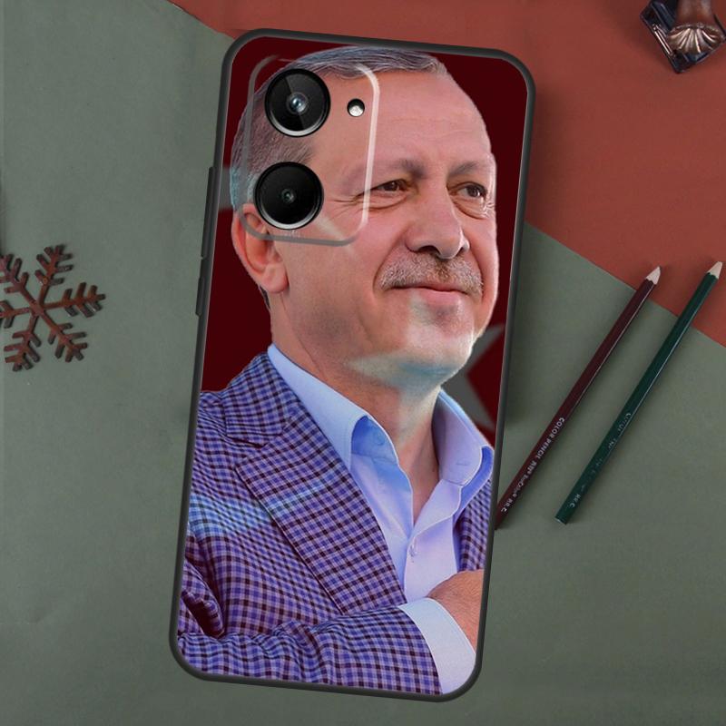 Turkey Recep Tayyip Erdogan Case For Realme C75 C65 C67 C71 C63 C61 C55 C51 C53 C35 11 12 13 14 15 Pro Plus GT6 GT7 Pro