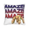 Pillow Case Rocky Amaze Amaze Amaze  Square  Pillow Cover For Living Room Chair Kawaii Pillowcases