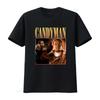 Candyman Vintage Halloween Horror Movie Scary Costume Trip Character T Shirt Vintage Washed Casual Fashion Slightly Graphic