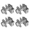 4x Undermotorskydd Muttrar Bultar Set För Ford Expedition 18-24, F-150 15-20
