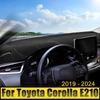 Car Dashboard Cover Avoid Light Pad Anti-UV Carpet Non-Slip Mats For Toyota Corolla E210 2019 2020 2024 2024 2024 2024 Hybrid