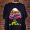 Vintage Allman Brothers Mushroom Summer #039;92 Concert T Shirt 1992 Black Unisex T-Shirt