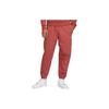 FW22 Solid Color Logo Print Joggers Men Bottoms Canyon-Red DA0330-691
