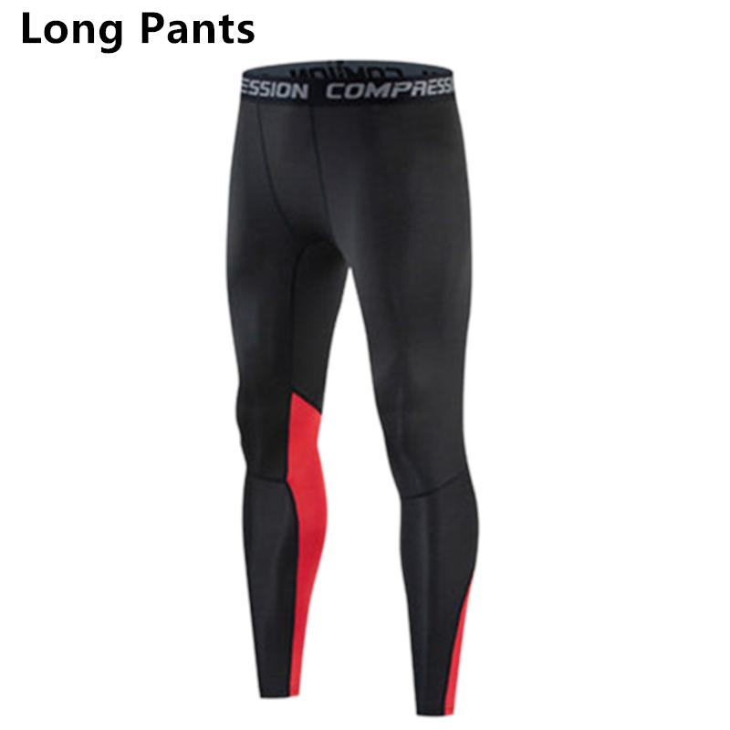 Men Base Layer Running Skinny Pants Tights Bottoming Gym Fitness Football Basketball Outdoor Training Sports Leggings Quick Dry