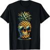 Ananas Schädel T-Shirt Aloha Strände Hawaiianisch Hawaii Goth T-Shirt