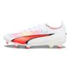 Puma Ultra Ultimate FG AG Breakthrough Pack Women Sneakers White Black Fire-Orchid 107507-01