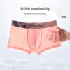 Men's Ice Silk Mid-Waist Breathable Boxer Briefs