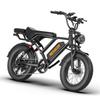 HEADEER BK20 Adult E-Bike 750W Motor 48V20AH Battery Max Load 150KG 20 Inch Fat Tire All Terrain Mountain Road Snow Beach Commuting E-Bicycle Adults