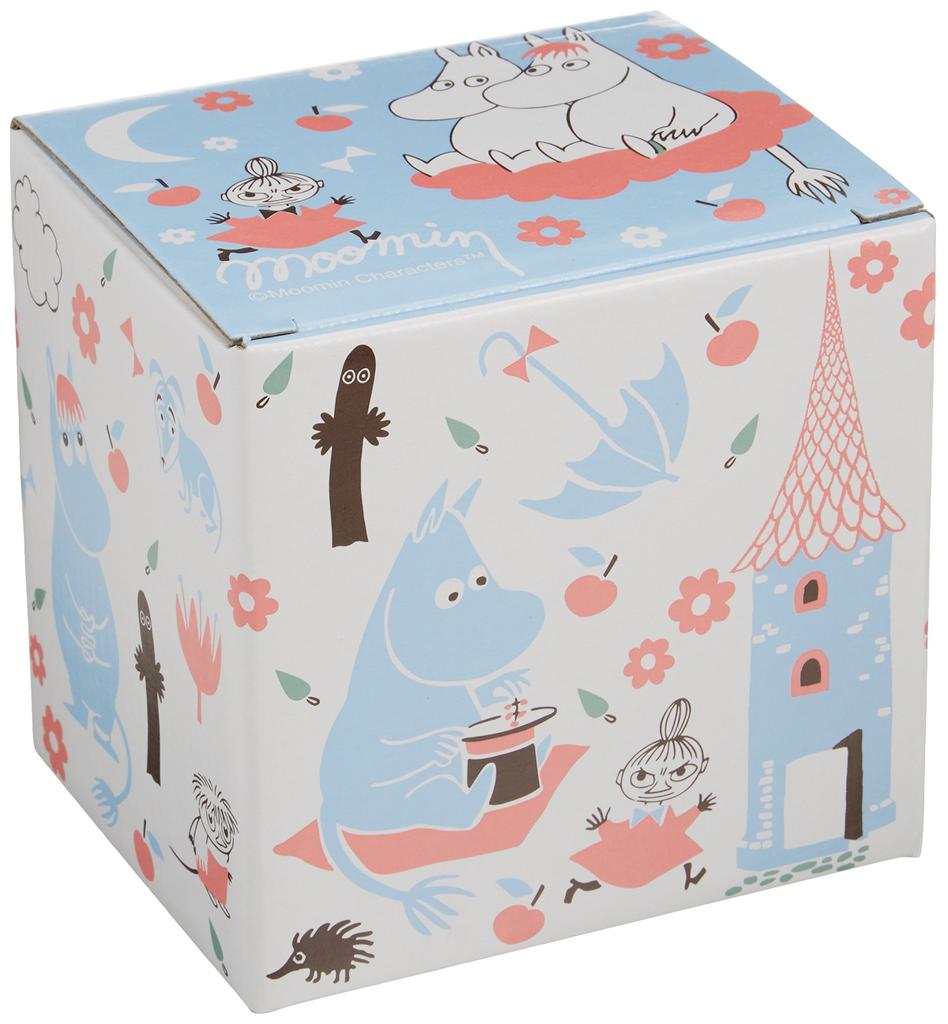 Yamaka Shoten MOOMIN Initialen-Tasse J 340ml Mikrowelle Moomin Nordischer Tag Hochzeit Hergestellt in (ca. Kapazität, sicher) Waren, Stil, Geschenk für Mutter, Geschirr,