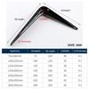 1Pcs L-shaped Triangular Bracket Support Wall Mount Hanging Shelf Corner Brace Mounting Bracket