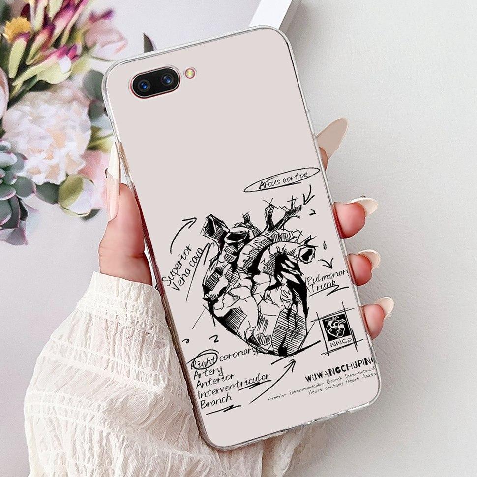 For OPPO A3S Case CPH1803 Soft Slim Fundas Cute Cartoon Cover For Oppo A5 AX5 CPH1809 OppoA3s Phone Cases Oppo A3 S A 3s  Coque