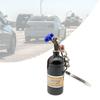 Simulation Nitrous Oxide Bottle Shape Keychain Key Holder Aluminum Alloy Car Lover Essential Accessory for Enthusiasts