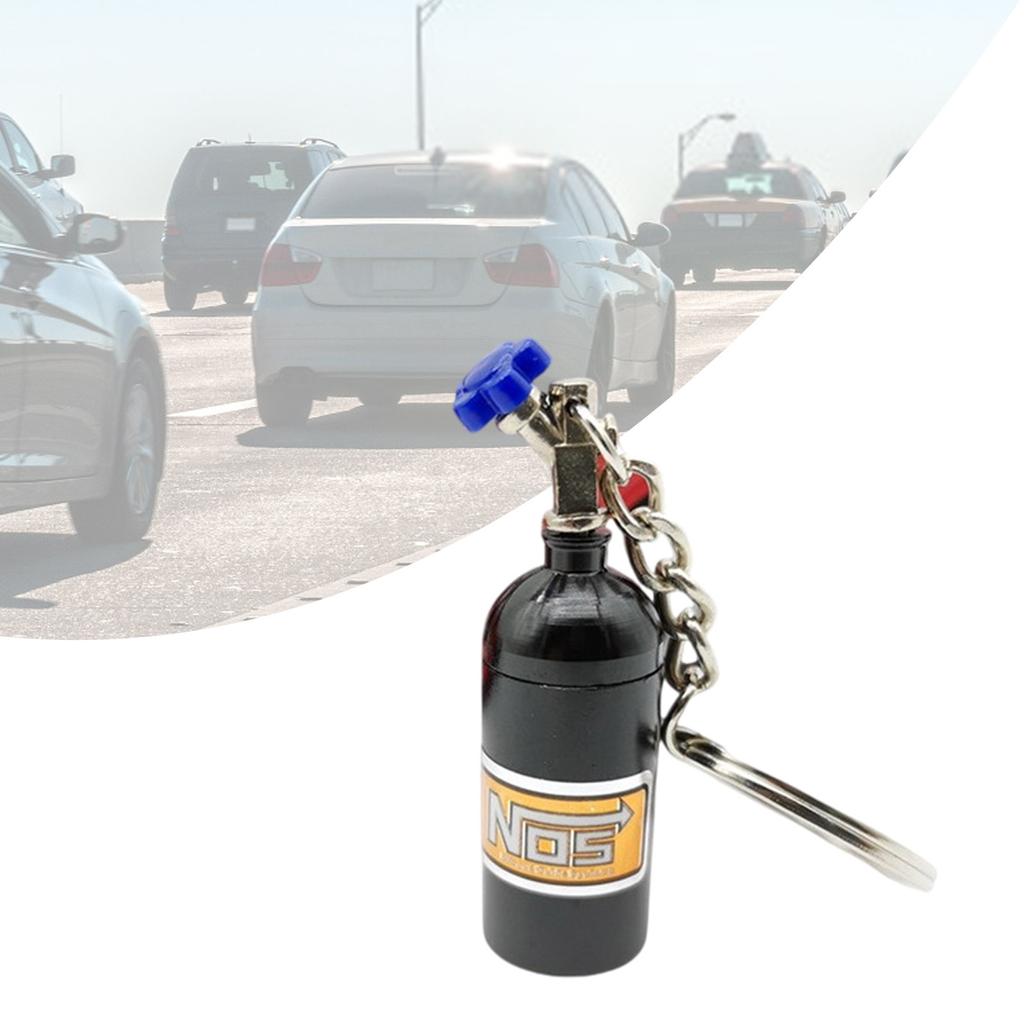 Fashion Aluminum Bottle Keychain Key Holder Keyring, Light Weight Scratch Resistant Suitable for Daily Use