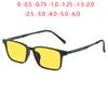 0 -0.5 -0.75 Bis -4.0 Nachtsicht-Linse Myopie Sonnenbrille Herren Outdoor Fahren Schraubenlose Korrektionsbrille