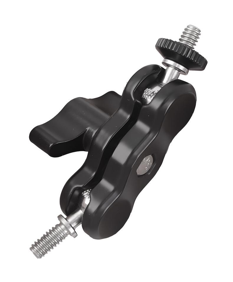 Doppelköpfiger Magic Arm Halter mit Blitzklemme